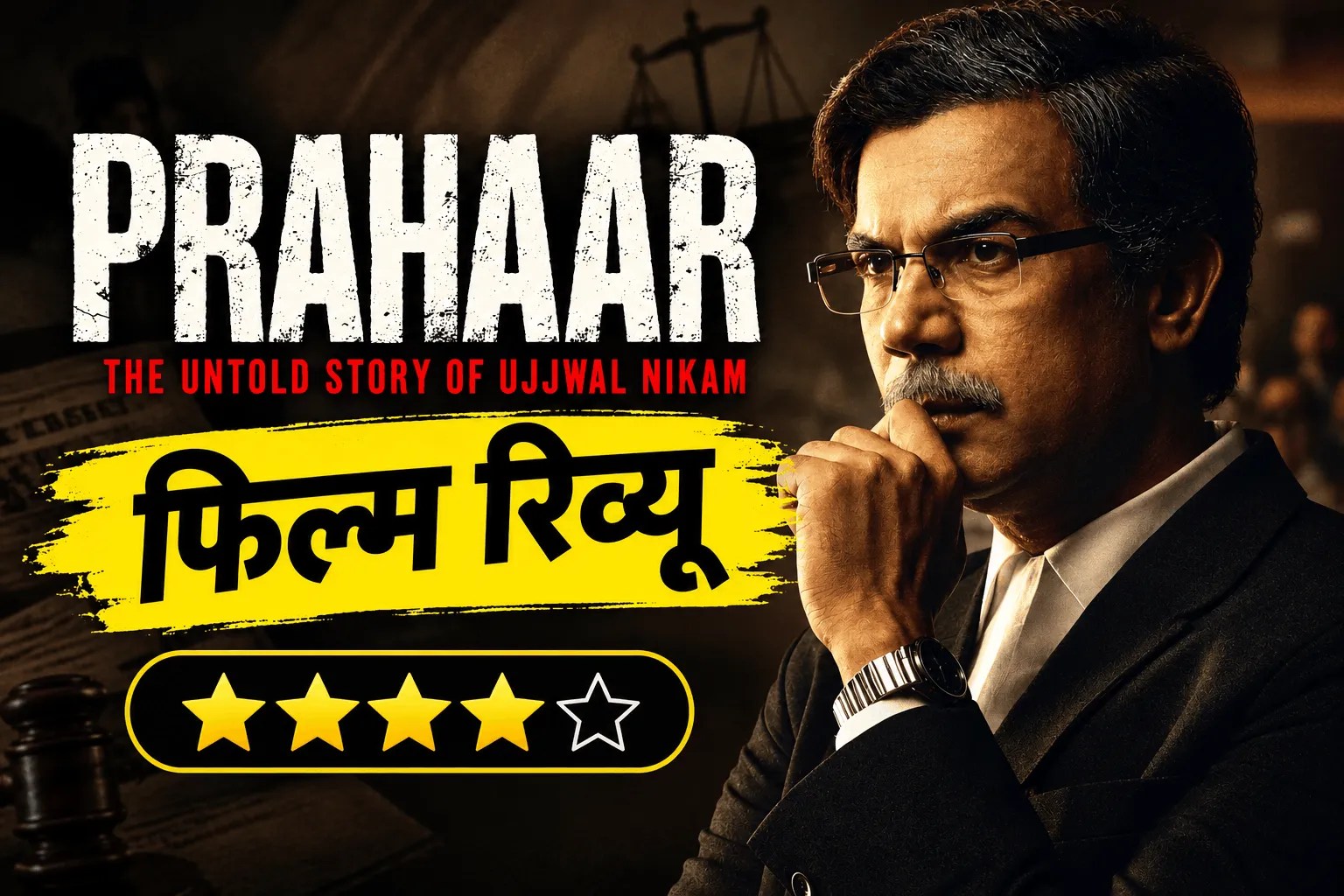 Prahaar Review: ये कोर्ट रूम ड्रामा थोड़ा हटकर है, 26/11 के जख्मों के बाद न्याय की लड़ाई दिखाती है राजकुमार की ‘प्रहार’