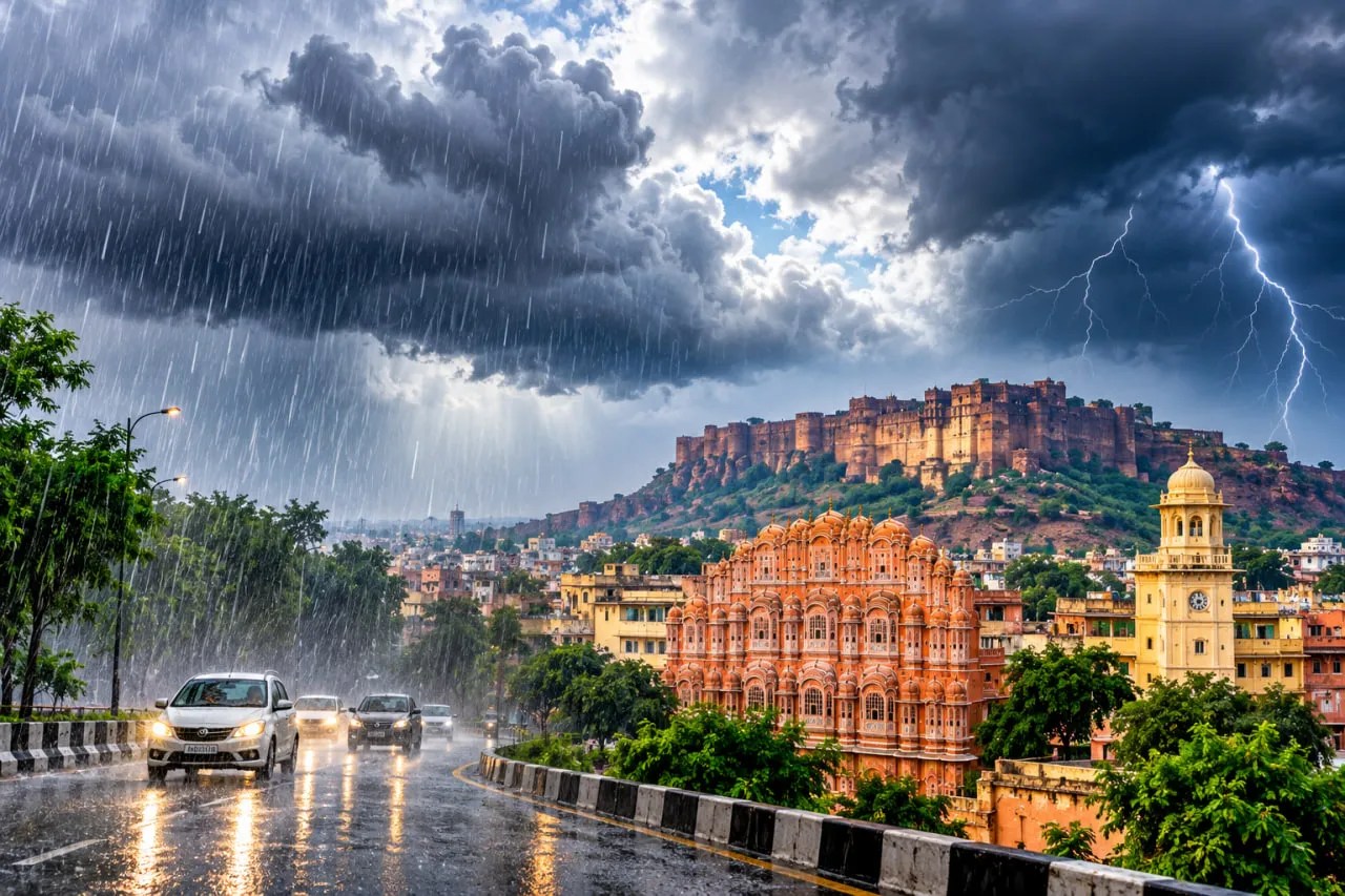 Weather Update: राजस्थान में 10, 11,13 व 14 अक्टूबर को बदलेगा मौसम, 6 जिलों में बारिश और तेज हवाओं का अलर्ट