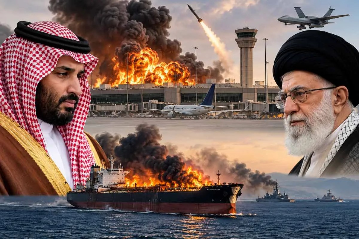 Riyadh Airport Attack: रियाद एयरपोर्ट पर फिर हमला, होर्मुज में तेल टैंकर धधका; ईरान ने अमेरिका के जवाब को बताया नाकाफी