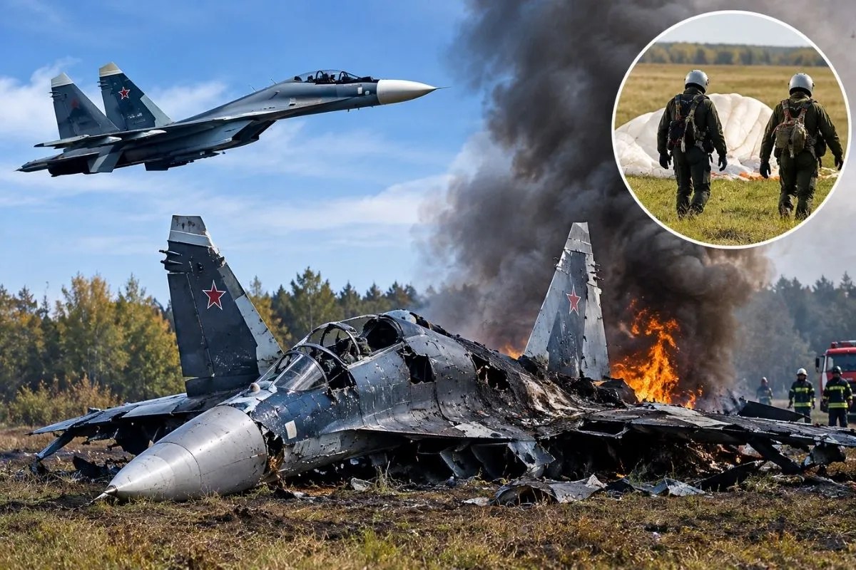 रूस का Su-30SM लड़ाकू विमान कलिनिनग्राद में क्रैश, दोनों पायलटों ने बचाई जान; अस्पताल में भर्ती