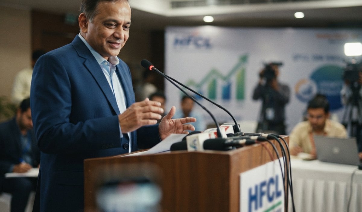 HFCL के इतिहास का सर्वश्रेष्ठ तिमाही प्रदर्शन, MD Mahendra Nahata ने की नतीजों की घोषणा