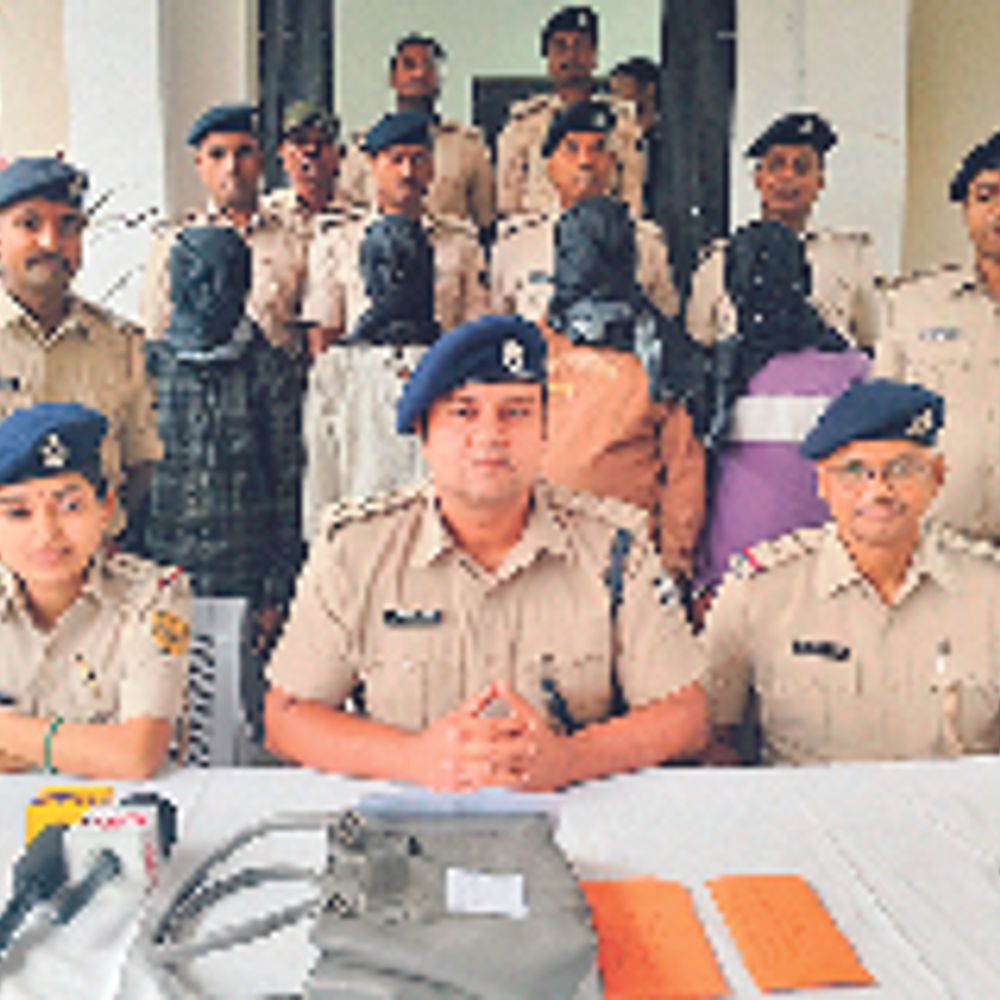 छिनतई गिरोह का सरगना सहित चार गिरफ्तार