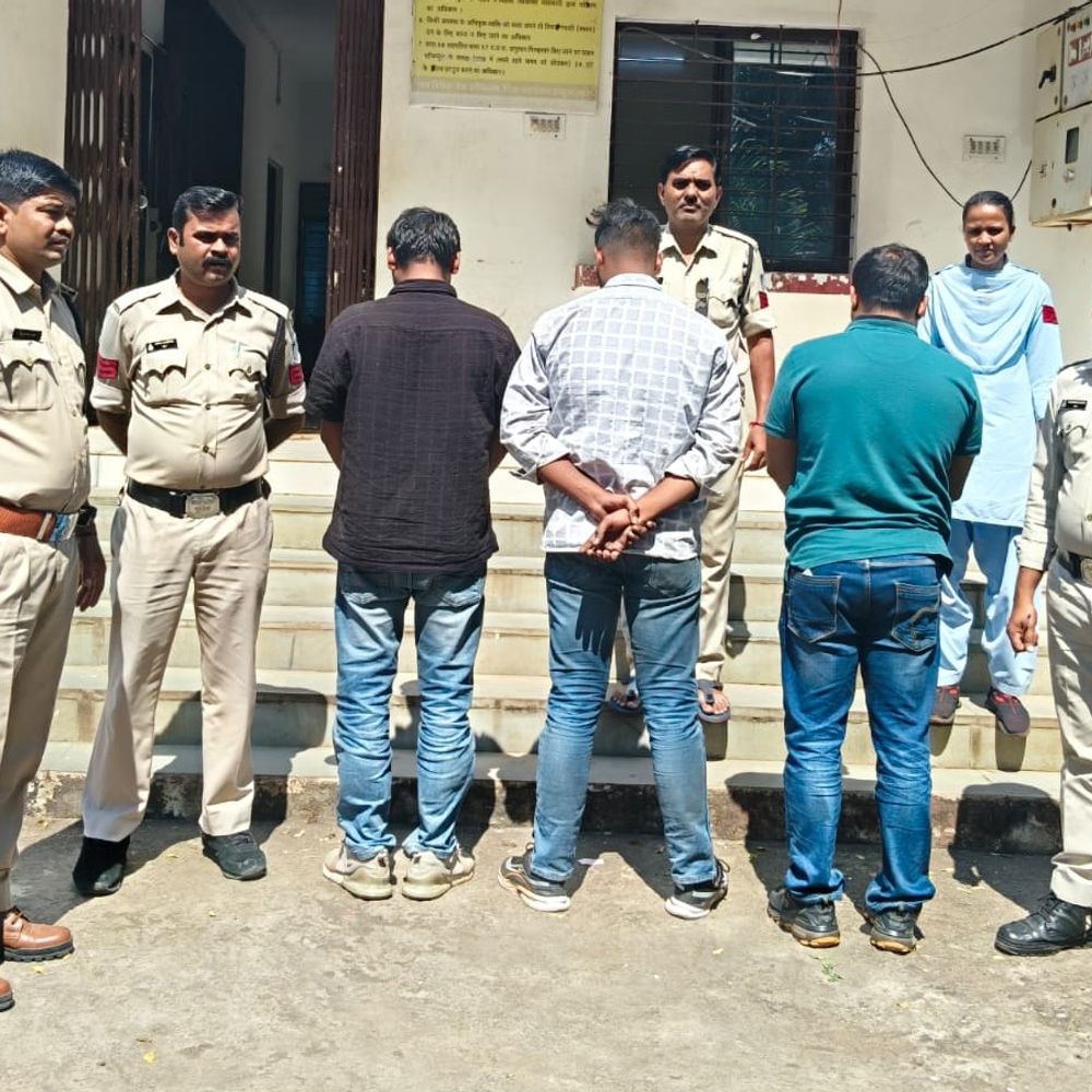झाबुआ में शख्स का अपहरण करने वाले 3 युवक गिरफ्तार:आरोपियों और पीड़ित के बीच एक करोड़ के लेन-देन का विवाद था