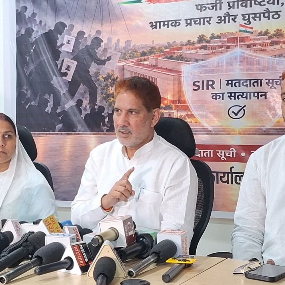 हिसार में भाजपा MP ने साधा राहुल गांधी पर निशाना:सुभाष बराला बोले- एसआईआर पर कांग्रेस भ्रम फैला रही, रैली से दिल्ली के कारोबारी परेशान