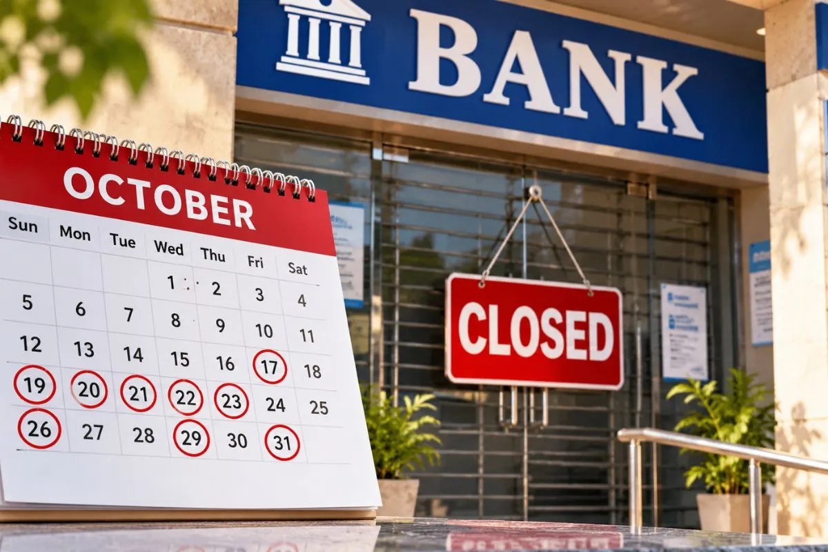 Bank Holiday: सप्तमी, अष्टमी, नवमी और दशहरे पर कहां-कहां बंद रहेंगे बैंक, देखिए छुट्टियों की लिस्ट