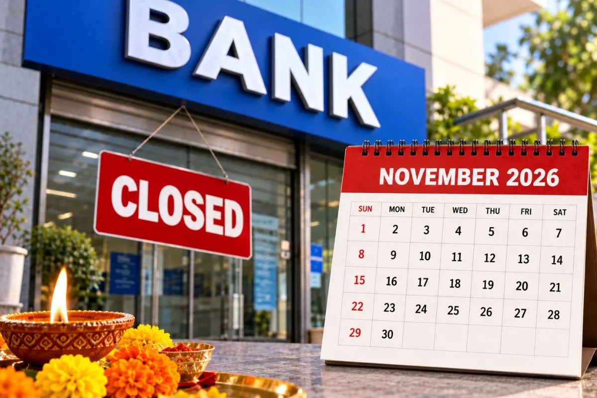 Bank Holidays List: नवंबर में आ रहे हैं 2 लॉन्ग वीकेंड, कब-कब बंद रहेंगे बैंक, देखिए छुट्टियों की लिस्ट