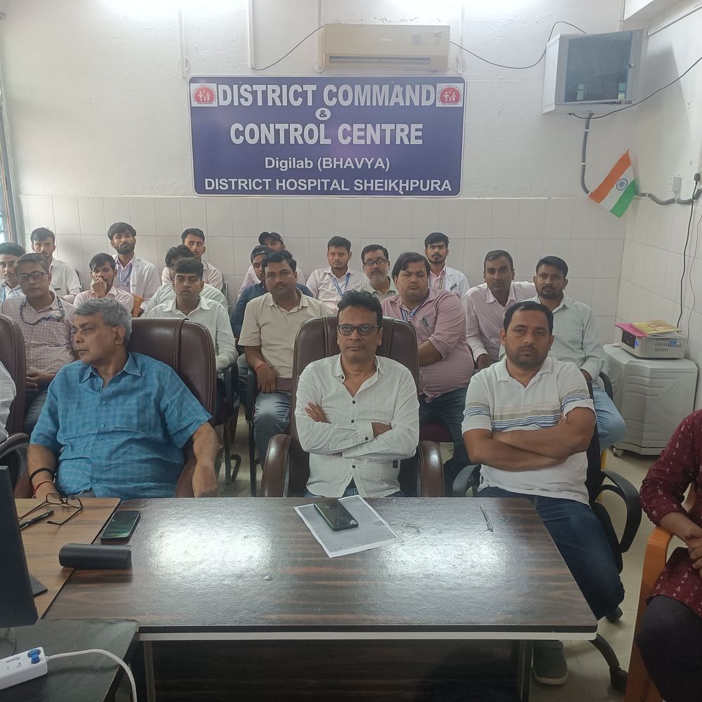 TB रोगियों की पहचान के लिए जोश ऐप लॉन्च:केंद्रीय स्वास्थ्य मंत्री जेपी नड्डा ने किया इनॉगरेशन, शेखपुरा में सिविल सर्जन समेत डॉक्टर रहे मौजूद