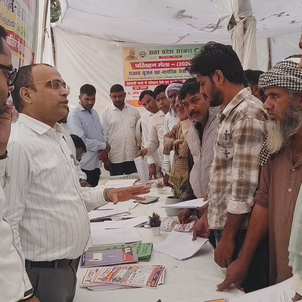 सहारनपुर में परिवहन मेले में टैक्स पेनाल्टी पर छूट मिली:कमिश्नर डॉ. रूपेश सिंह ने किया शुभारंभ; वाहन टैक्स जमा करने के लिए बने काउंटर