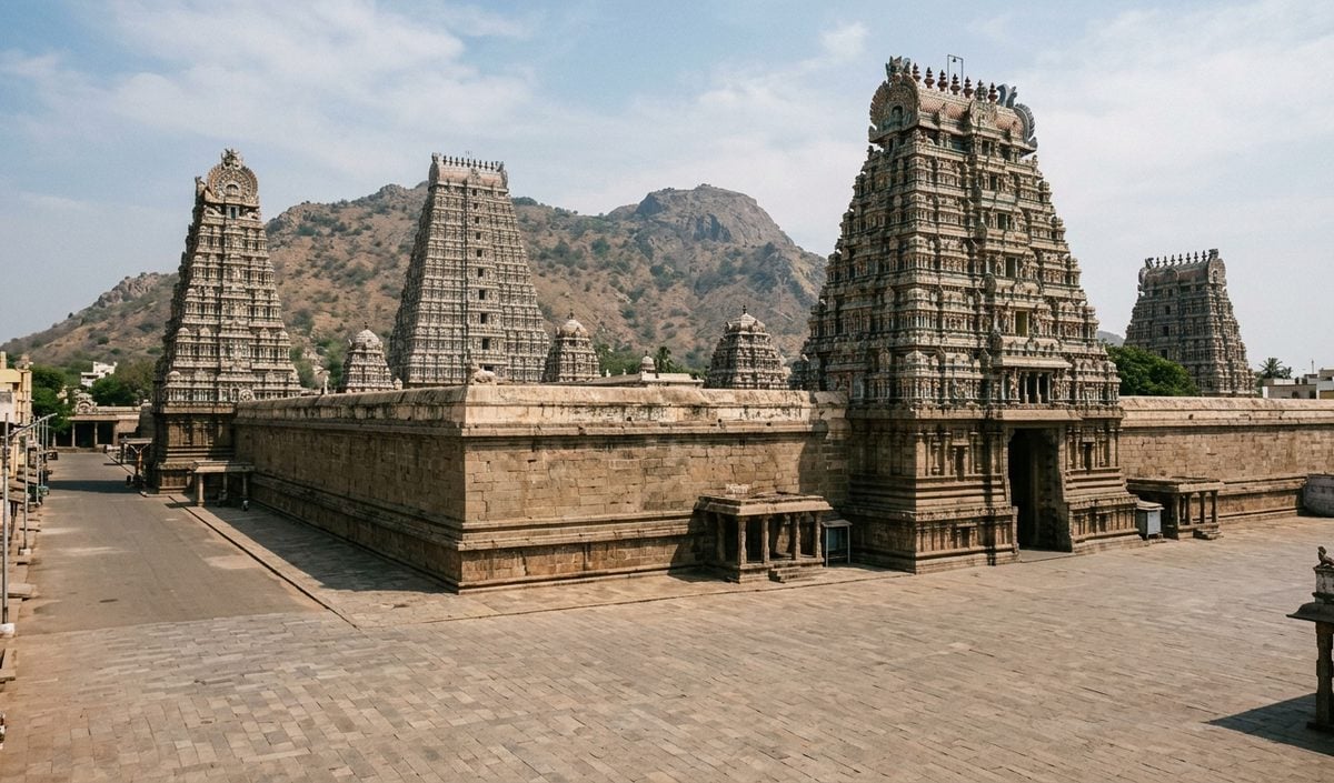 BJP ने तिरुवन्नामलाई अरुणाचलेश्वर मंदिर में गैर-हिंदू के प्रवेश पर DMK मंत्रियों को घेरा