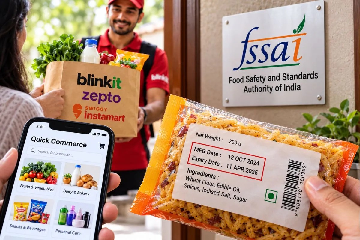 Blinkit-Zepto समेत क्विक कॉमर्स कंपनियों के लिए आ सकते हैं नए नियम, FSSAI कर रहा तैयारी