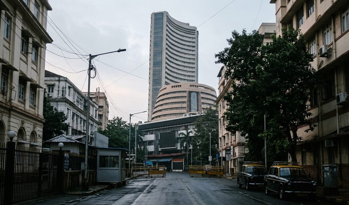 Sensex 470 अंक और Nifty 147 अंक लुढ़के, बाद में SBI और Reliance ने संभाला