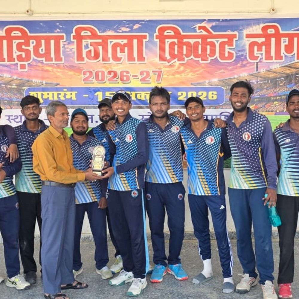 खगड़िया लीग में LCA का 314 रन बनाकर रिकॉर्ड स्कोर:हर्षित आनंद के 74 रन और हेमंत हिमांशु के 4 विकेट से 87 रनों से जीत
