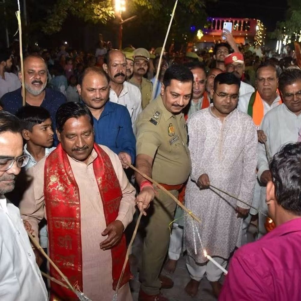 चंडी मंदिर धाम में दशहरा उत्सव:सिद्धपीठ परिसर में धूमधाम से मना पर्व, जनप्रतिनिधियों संग उमड़े श्रद्धालु