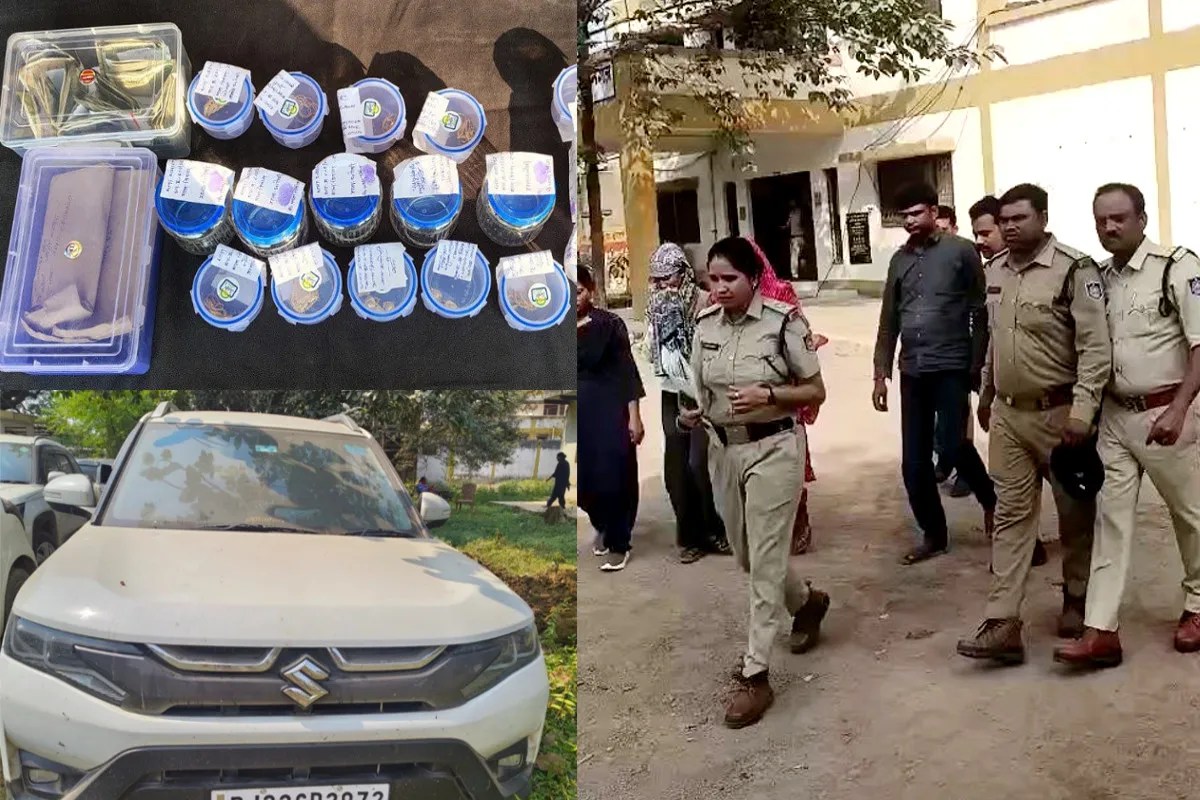 धीरेन्द्र कृष्ण शास्त्री की रथयात्रा में चोरी करने वाला गिरोह पकड़ाया, 3 लग्जरी कारों समेत लाखों का माल जब्त