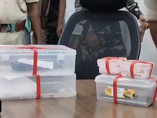 विक्की नंदी की हत्या की साजिश नाकाम:दो पिस्तौल और 19 गोलियों के साथ 3 गिरफ्तार, एक नाबालिग भी पकड़ा गया