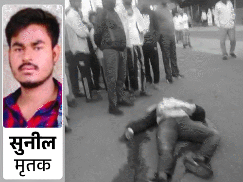 गिरिडीह के पचंबा में बाइक-ट्रैक्टर की टक्कर, युवक मरा:दुर्गा पूजा मनाने घर आया था, रिश्तेदार के यहां से लौटते वक्त हादसा, पीछे छूटी पत्नी और बेटी