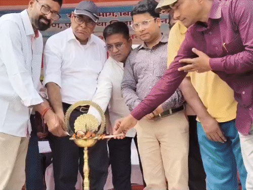 10 खेलों में उतरे अंडर-14, 17 और 19 के खिलाड़ी:दरभंगा में विद्यालय खेल प्रतियोगिता शुरू, मधुबनी-समस्तीपुर के खिलाड़ी भी शामिल