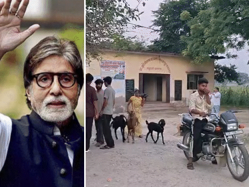 अमिताभ बच्चन ने प्रतापगढ़ वालों से माफी मांगी:KBC पर बोले- हम लाइब्रेरी खोल देंगे; 20 साल से किताबों का इंतजार कर रही बिल्डिंग