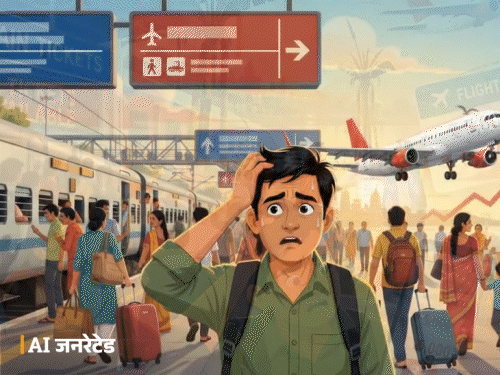 छठ-दीपावली में रांची से आना-जाना मुश्किल:हवाई किराया तीन गुना तक बढ़ा, भुवनेश्वर जाना मुंबई-अहमदाबाद से भी महंगा, ट्रेनें फुल
