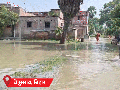 पूर्वोत्तर राज्यों में 7 दिनों तक बारिश का अलर्ट:यूपी के उन्नाव में 12 से ज्यादा गांव डूबे, बिहार के 6 जिलों में बाढ़