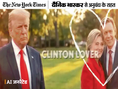 अमेरिका- चुनाव से पहले AI विज्ञापनों पर ₹1300 करोड़ खर्च:न्यूयॉर्क मेयर को दवा बेचते दिखाया, रैलियों में भीड़ दिखाने के लिए भी AI का इस्तेमाल