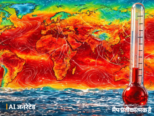 76 साल में सबसे ज्यादा गर्म हुआ प्रशांत महासागर:सुपर अल नीनो से धरती पूरी लाल; 4.5 लाख मौतों की वजह बन सकता है