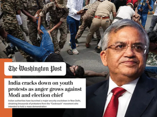 दिल्ली में प्रदर्शन पर वर्ल्ड मीडिया:NYT बोला- राजधानी किले में तब्दील, विरोध को दबाना मुश्किल, अल-जजीरा ने लिखा- सरकार के लिए सबसे गंभीर चुनौती