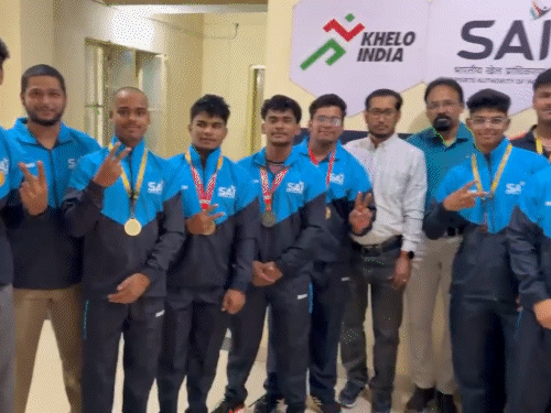 साईं सेंटर के खिलाड़ियों ने राज्यस्तरीय-स्कूल वेटलिफ्टिंग में जीते पदक:प्रतियोगिता में जयपुर सेंटर के खिलाड़ियों ने जीते 9 पदक, 5 खिलाड़ियों का राष्ट्रीय स्तर पर चयन