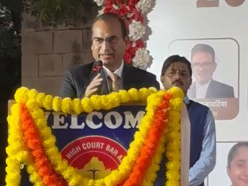 जस्टिस इंद्रजीत बोले-भगवान से दिल से मांगो तो मिलता है:मैंने अगस्त में ही सीजे से कहा था- आप राजस्थान आ रहे हो, इन्होंने कहा- आप अंतर्यामी हो
