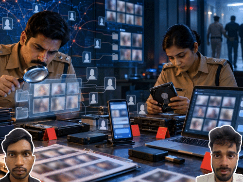 वैष्णवी-तनिष्का बनकर फंसाते, अश्लील वीडियो रिकॉर्ड कर लेते थे:जॉब के नाम पर लाइक-शेयर का टास्क, भरोसा होने पर शुरू होता था गंदा खेल