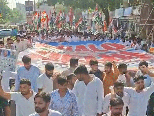 युवा कांग्रेस के राष्ट्रीय अध्यक्ष बोले-बीजेपी वोट चोरी करती है:राजस्थान से पांच हजार कार्यकर्ता दिल्ली में इंडिया गठबंधन की महारैली में जाएंगे