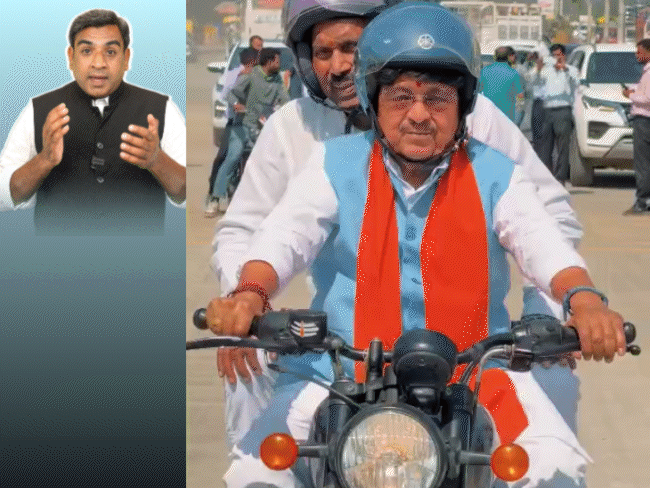 विधायक ने गालियां दी, अफसर को फटकारा:मंत्री बोले- नौकरी लायक नहीं रहोगे; बुलेट पर विजयवर्गीय-सिलावट की जुगलबंदी