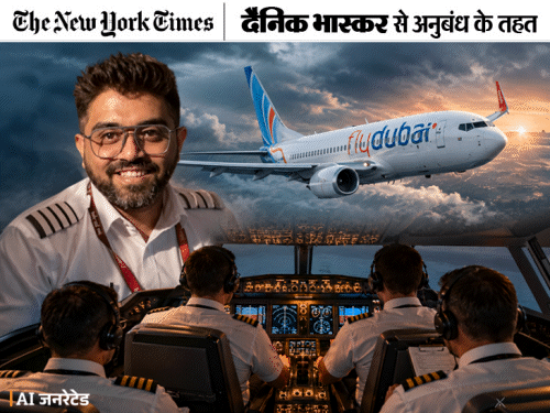 फ्लाईदुबई की फ्लाइट में 4 पायलट क्यों थे:कैप्टन ने गेट खोला तो कॉकपिट में घुसे, विमान संभाला; 5 सेकेंड और लगते तो क्रैश हो जाता