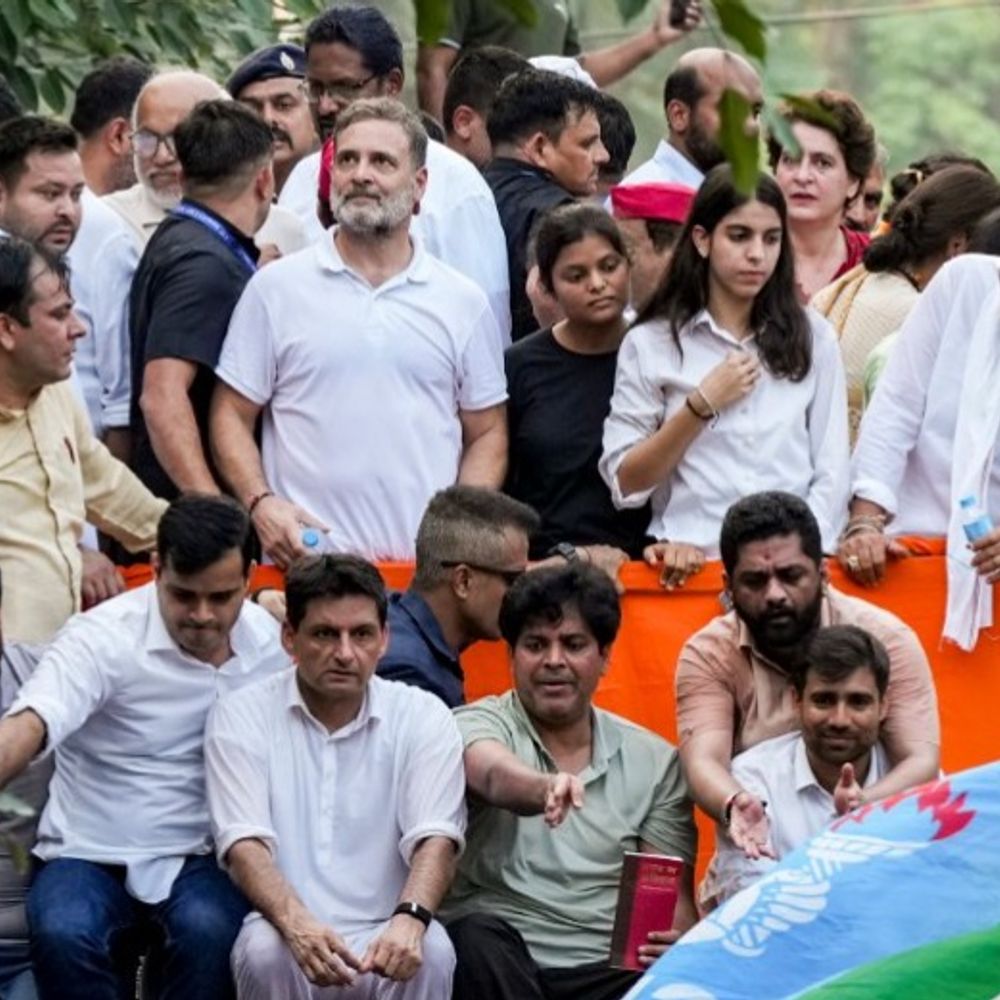 राहुल बोले- वोट चोरी बर्दाश्त नहीं:दावा- 1 नवंबर की रैली में 10 लाख लोग आएंगे; कारोबारी बोले- रैली टालें, इससे ₹10 हजार करोड़ का नुकसान