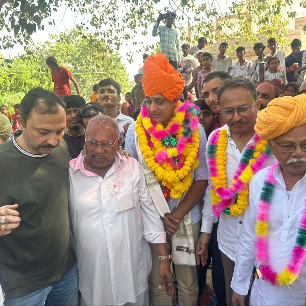 सायला के पोषाणा में अनिरुद्ध देव सिंह निर्विरोध सरपंच बने:11 वार्डपंच भी निर्विरोध चुने गए, कल होगा मतदान