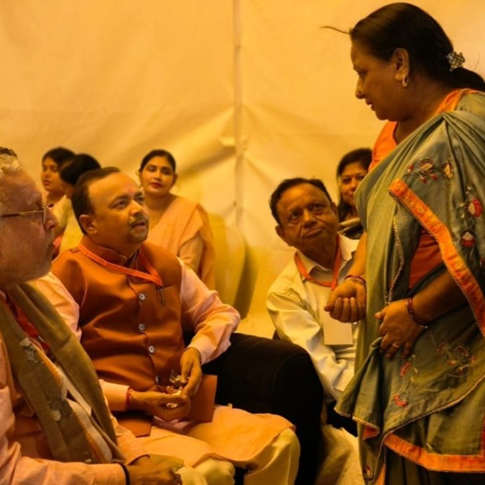 मंत्री बोले-सीजेपी का भविष्य नहीं, वह AAP की अवैध संतान:रामलीला मेले में पहुंचे जेपीएस राठौर, काकरोच पार्टी पर टिप्पणी करने से पहले किया परहेज