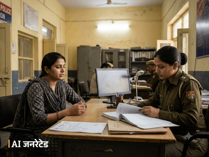 पहली शादी और 2 बच्चे छिपाकर विवाह करने का आरोप:विवाहिता का जबरन गर्भपात कराने का भी दावा, शिकायत पर पति-सास पर केस