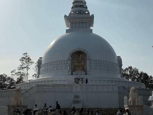 नालंदा- विश्व शांति स्तूप का 57वां स्थापना दिवस आज:रत्नागिरि पर जुटेंगे देश-विदेश के बौद्ध भिक्षु, दोपहर 1 बजे तक रोपवे और पैदल मार्ग बंद