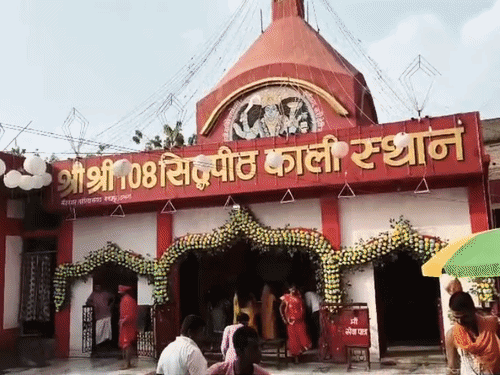 दरभंगा में 450 स्थानों पर मां दुर्गा की पूजा-अर्चना:डीएम, एसएसपी ने विभिन्न पूजा स्थलों का किया भ्रमण, मंदिरों में मत्था टेका; पंडालों में उमड़ी श्रद्धालुओं की भीड़