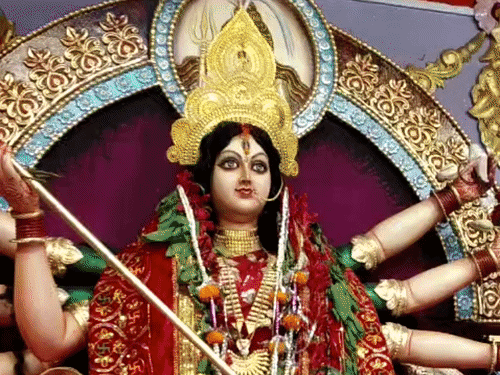 गयाजी के पटवाटोली दुर्गा मंदिर में आस्था का सैलाब:महानवमी पर 2 हजार महिलाओं ने की पूजा; 88 साल से हो रहा आयोजन, विधानसभा अध्यक्ष भी पहुंचे