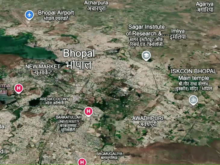 भोपाल मास्टर प्लान-78 गांव के किसान TNCP दफ्तर पहुंचेंगे:आपत्तियां दर्ज कराएंगे; कहा- इससे निजी भूमि, कृषि कार्य और अधिकार प्रभावित होंगे