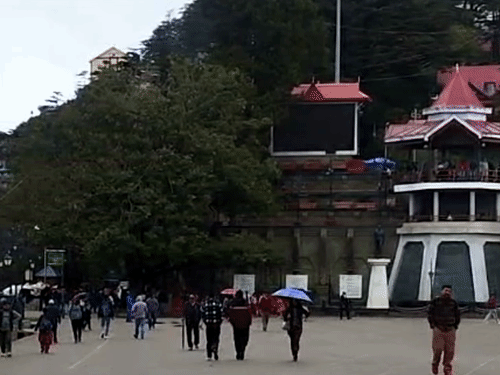 हिमाचल के 4 जिलों में आंधी-तूफान का अलर्ट:बारिश-बर्फबारी से तापमान में भारी गिरावट; ऊंचे क्षेत्रों में बढ़ी ठिठुरन, कल्पा का पारा 8.5॰C लुढ़का