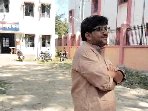 दरभंगा- ऑडियो वायरल मामले में साइबर थाने में FIR:मदन मोहन झा के बेटे ने छवि खराब करने का लगाया आरोप, कहा- वोटरों को प्रभावित किया गया