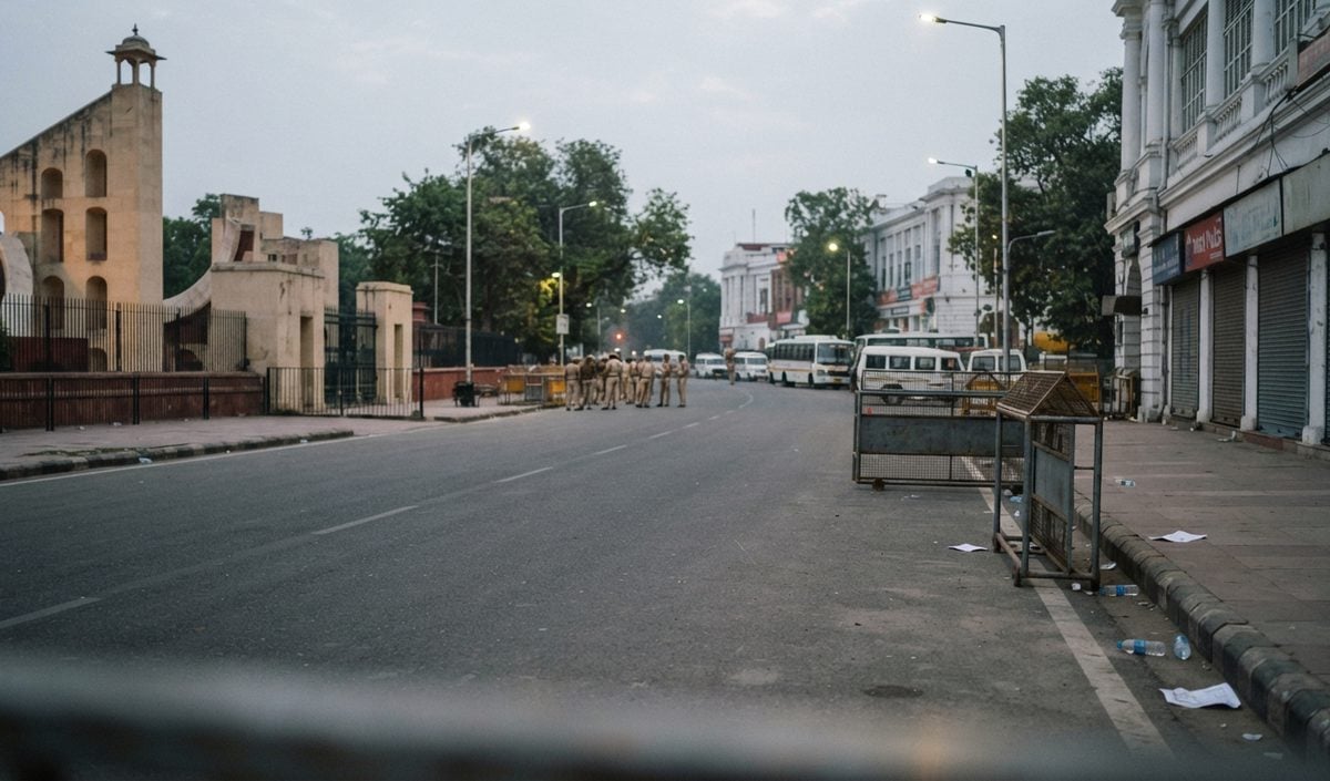 Delhi में Jantar Mantar की तरफ मार्च कर रहे 200 से अधिक प्रदर्शनकारी हिरासत में लिए गए