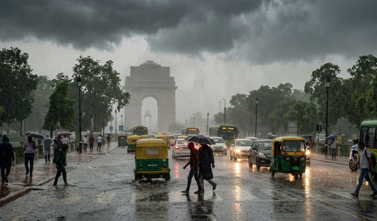 Delhi में झमाझम बारिश के बीच IMD ने जारी किया Red Alert