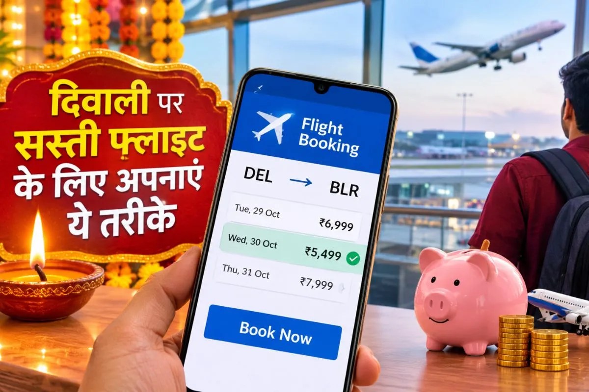 Cheap Flight Tickets: दिवाली पर घर जाने के लिए महंगा मिल रहा है फ्लाइट टिकट? इन 8 तरीकों से बचा सकते हैं पैसे