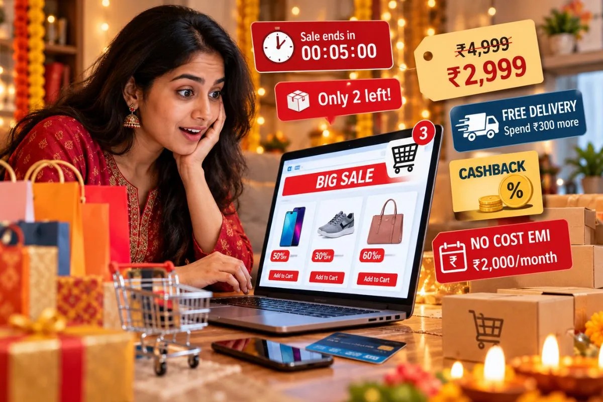 Festive Sale में ग्राहकों को फंसाने के लिए अपनाई जाती हैं ये 7 चालें, जानिए कैसे करें स्मार्ट शॉपिंग