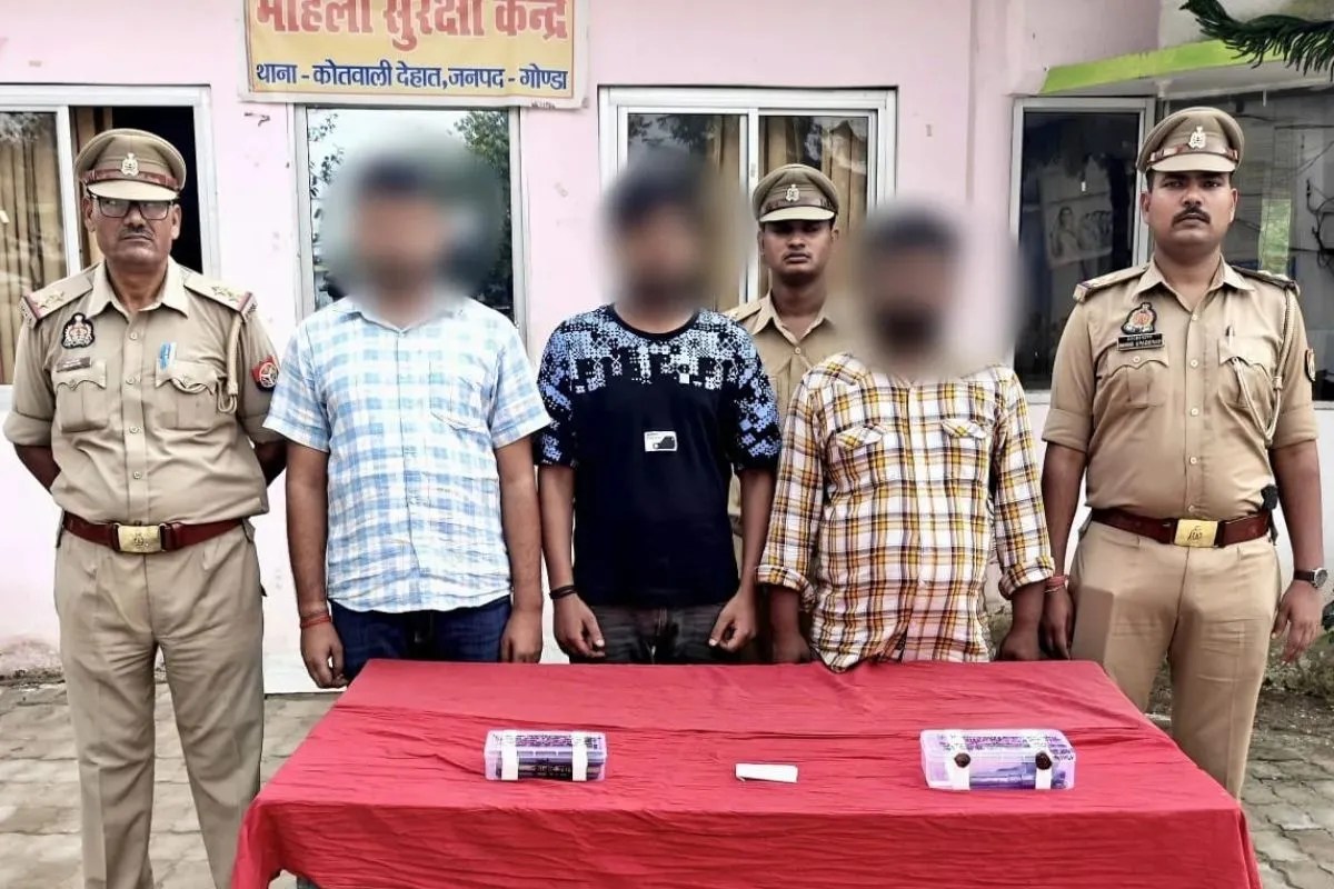 Gonda News: शराब पीकर हुआ विवाद, फिर चली गोली; दहशत फैलाने निकले 3 युवक पिस्टल-कारतूस के साथ गिरफ्तार