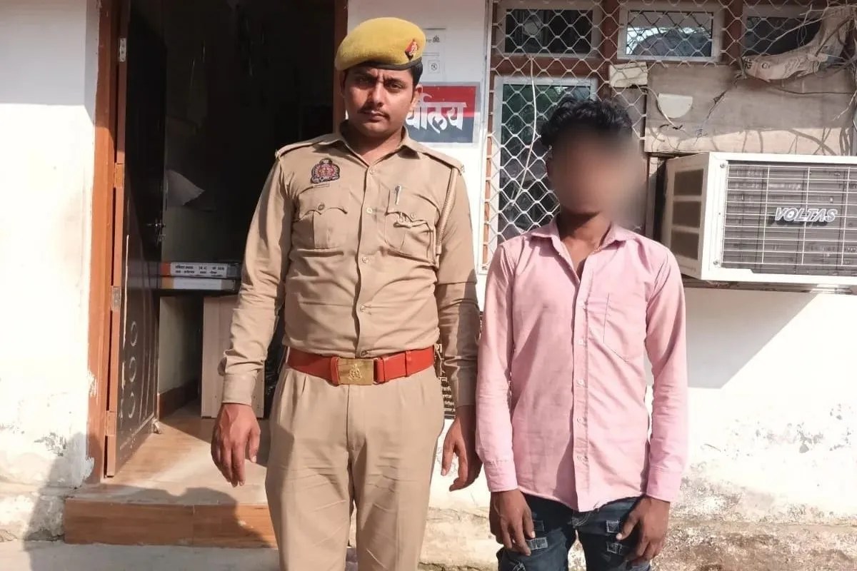 Gonda News: 15 साल की किशोरी को ले जाने का आरोप, पुलिस को देखकर भागने लगा आरोपी, फिर ऐसे पकड़ा गया