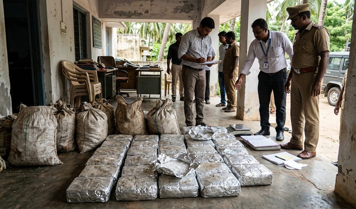 DRI ने नागापट्टिनम में 100 करोड़ रुपये की Methamphetamine पकड़ी, चार लोग गिरफ्तार